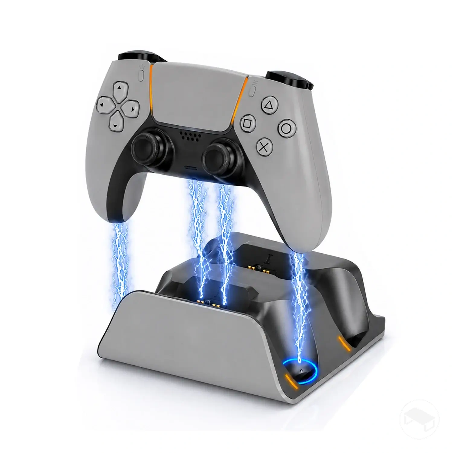 Schreibtisch-Ladestation für zwei PS5-Controller